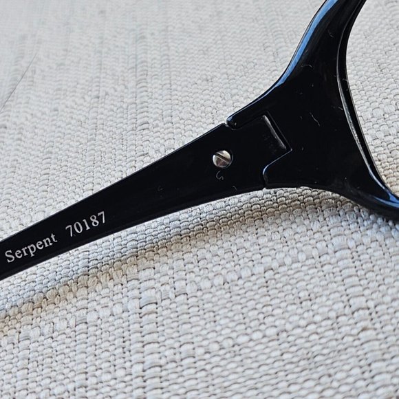 bolle Men Eyeglasses/Sunglasses Frame Black SERPENT 70187 Glasses Wrap Frame - Picture 9 of 12